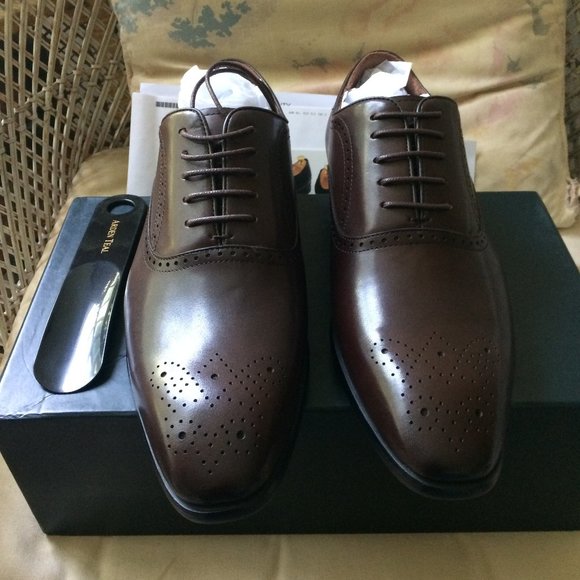 ARDEN TEAL - MENDOZA MEDALLION WALNUT OXFORD main image 7